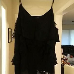 Black Kaari  Curvy party shell